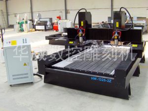 周口郸城县双头立体多功能石材雕刻机HW-1325-2Z